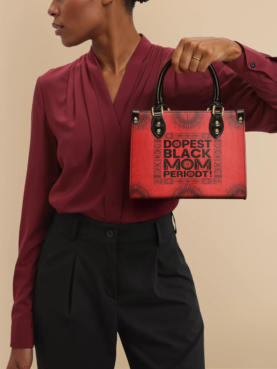 "Tajimom" Leather Handbag