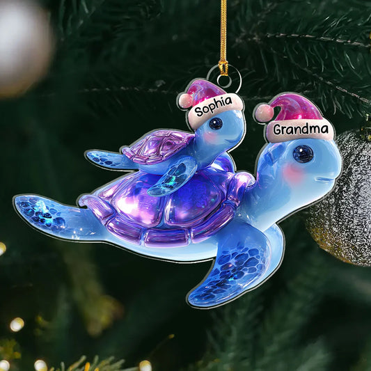 Shell Of Love - Personalized 1-Layer Acrylic Ornament