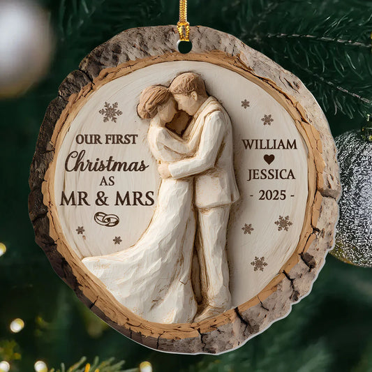 Circle Of Forever - Personalized 1-Layer Acrylic Ornament