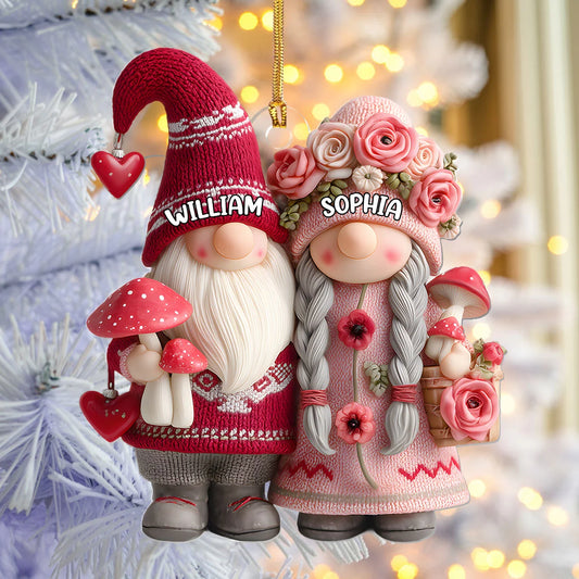 Growing Old Together - Personalized 1-Layer Acrylic Ornament