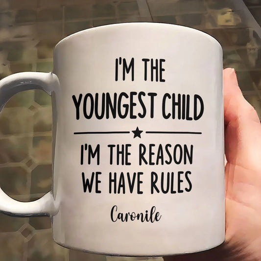 Who Makes The Rules - Personalized Ceramic Coffee Mug