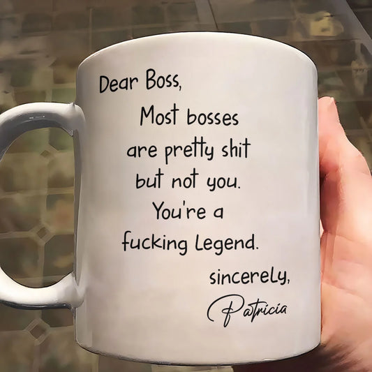 You Are A Legend - Personalized Ceramic Coffee Mug