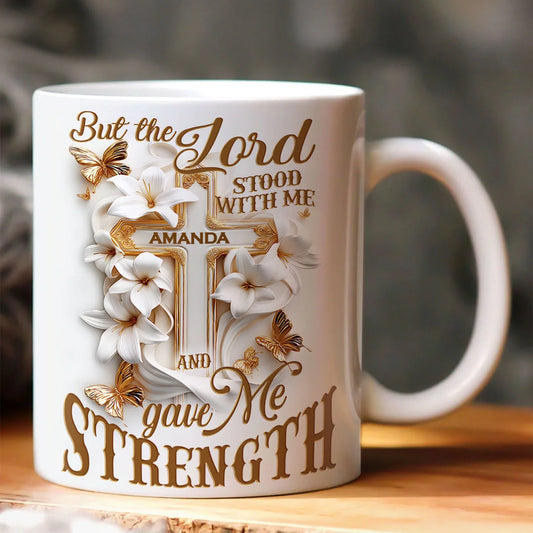 Lord Stood With Me | Personalized Ceramic Coffee Mug