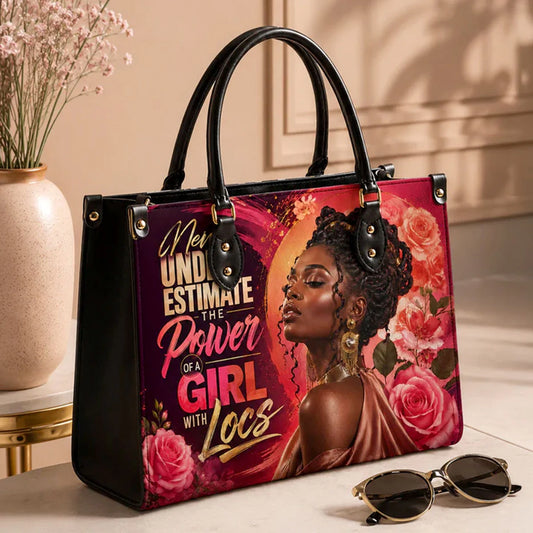 Black Women Leather PU Leather Handbag M1