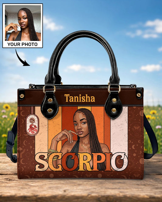 Horoscope - Personalized Leather Handbag