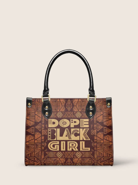 "Dope Black Girl" Leather Handbag