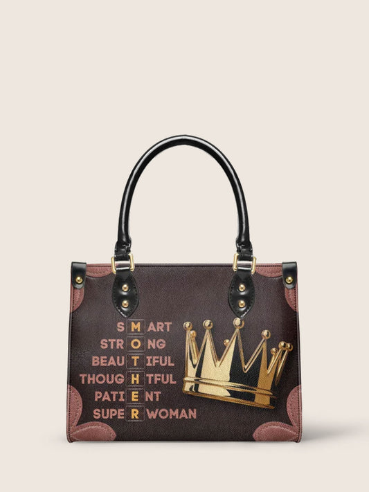 "Imarimom" Leather Handbag