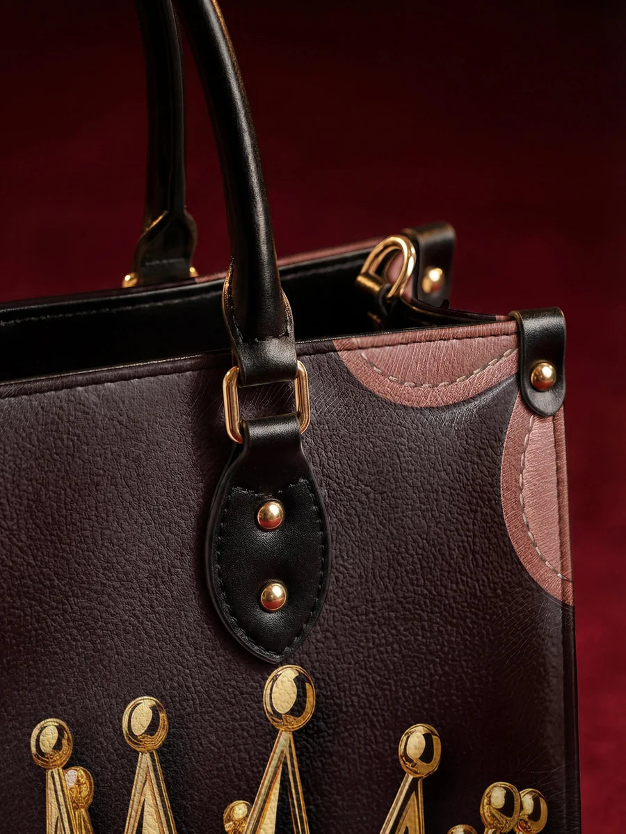 "Imarimom" Leather Handbag