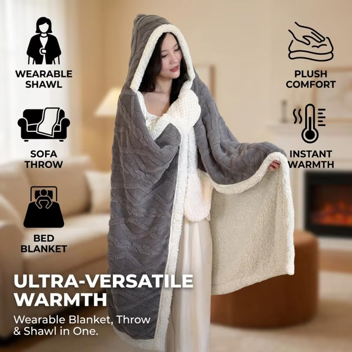 Snugora Wearable Blanket