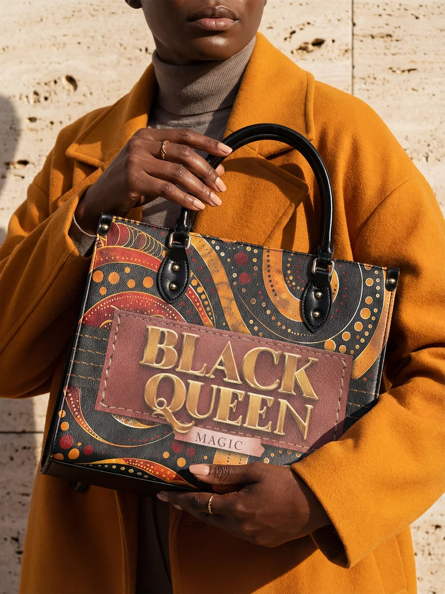 "Makeda" Leather Handbag