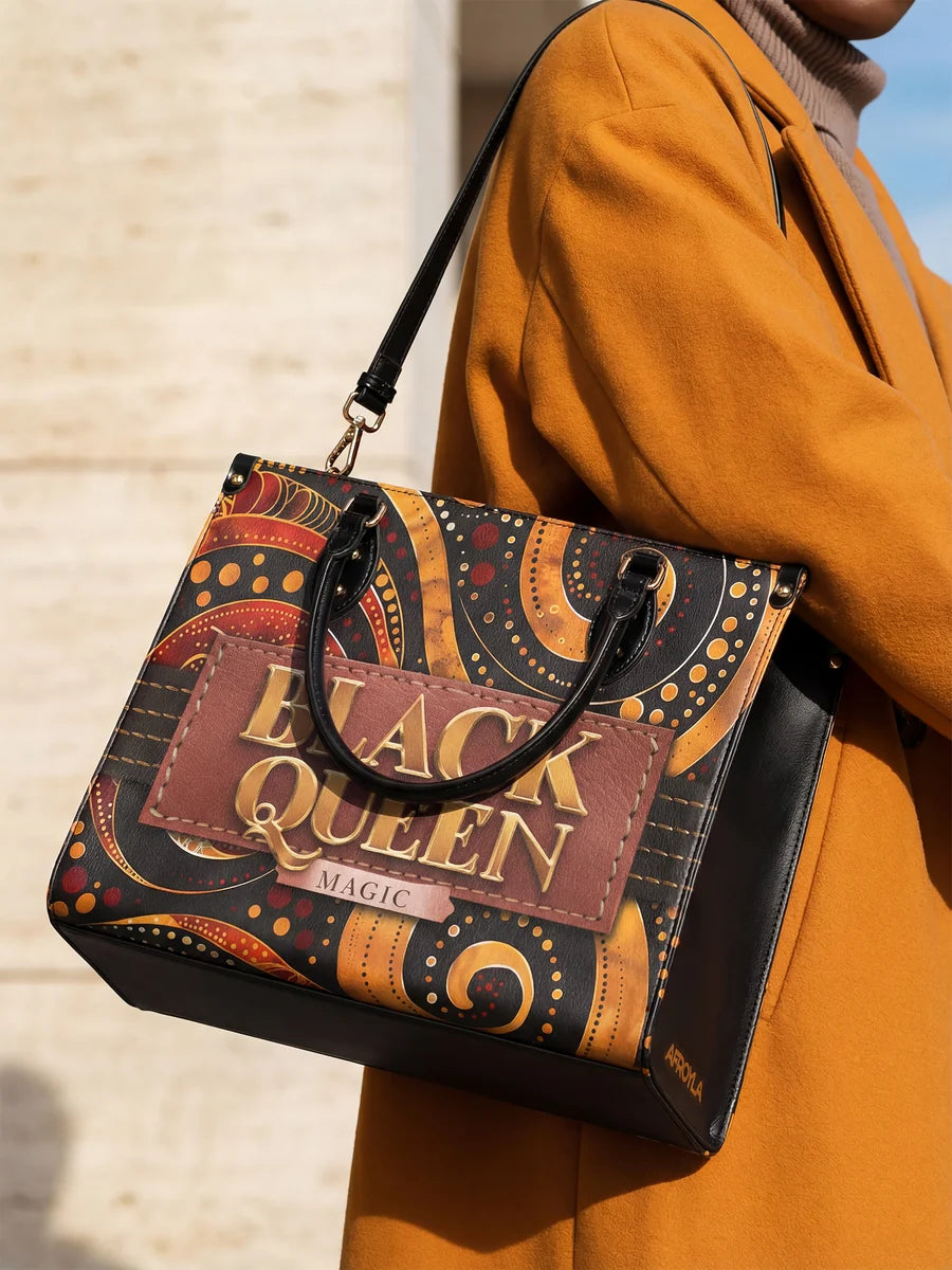 "Makeda" Leather Handbag