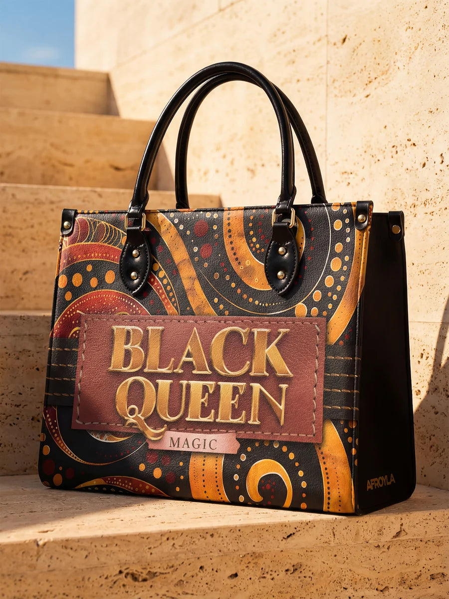 "Makeda" Leather Handbag