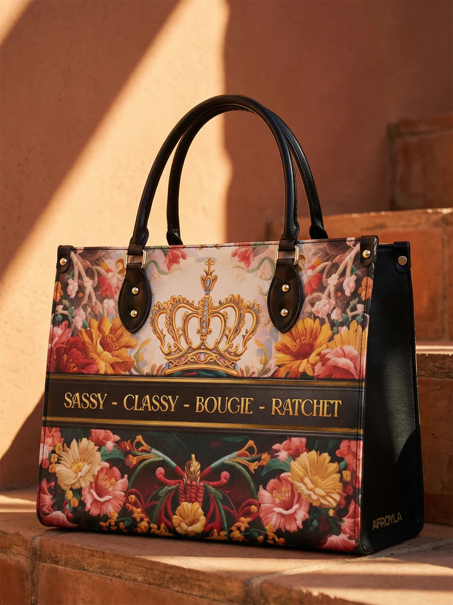 "Naija Royale" Leather Handbag