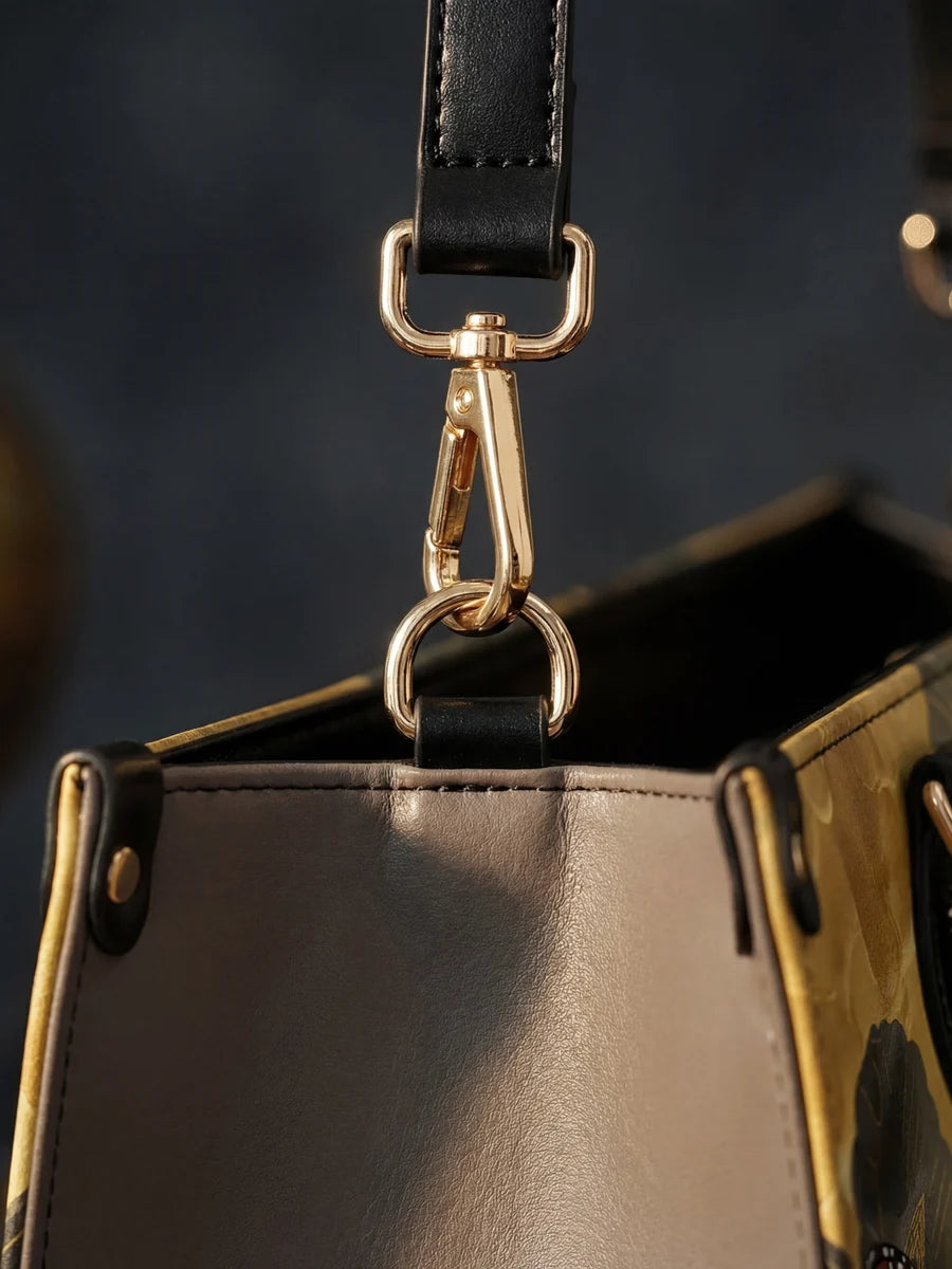 "Njia" Leather Handbag