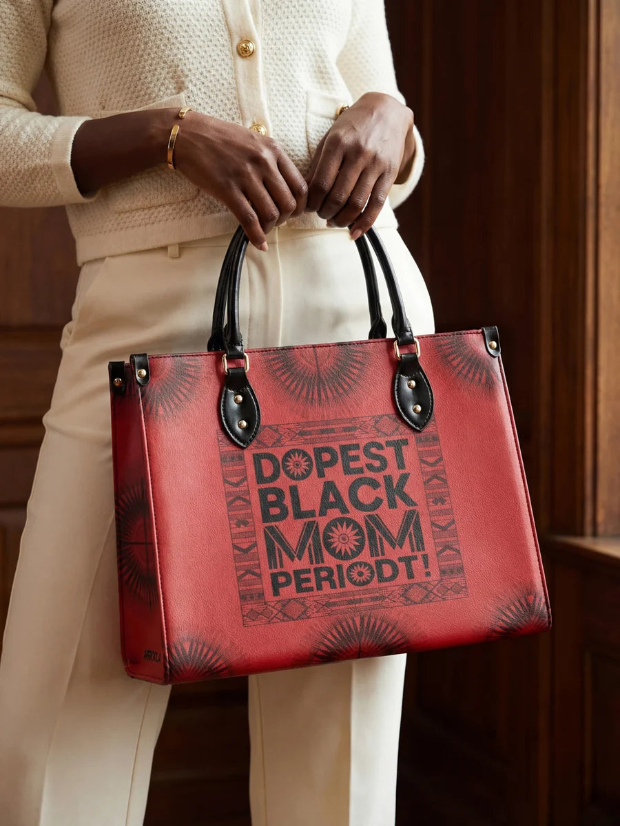 "Tajimom" Leather Handbag