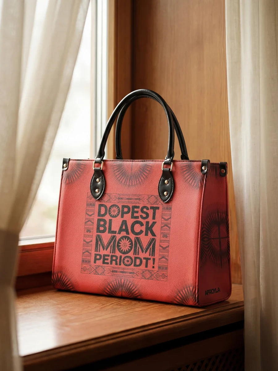 "Tajimom" Leather Handbag