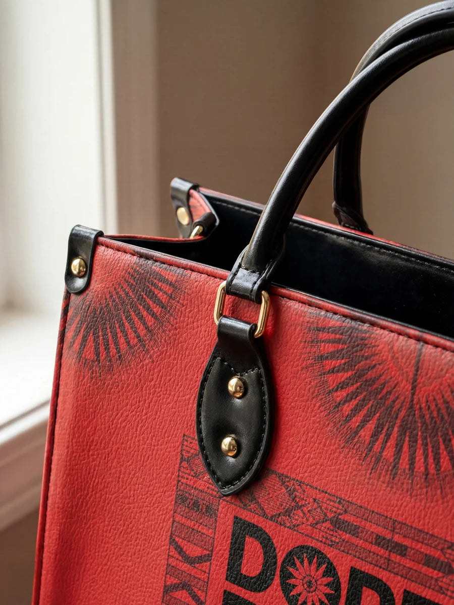 "Tajimom" Leather Handbag