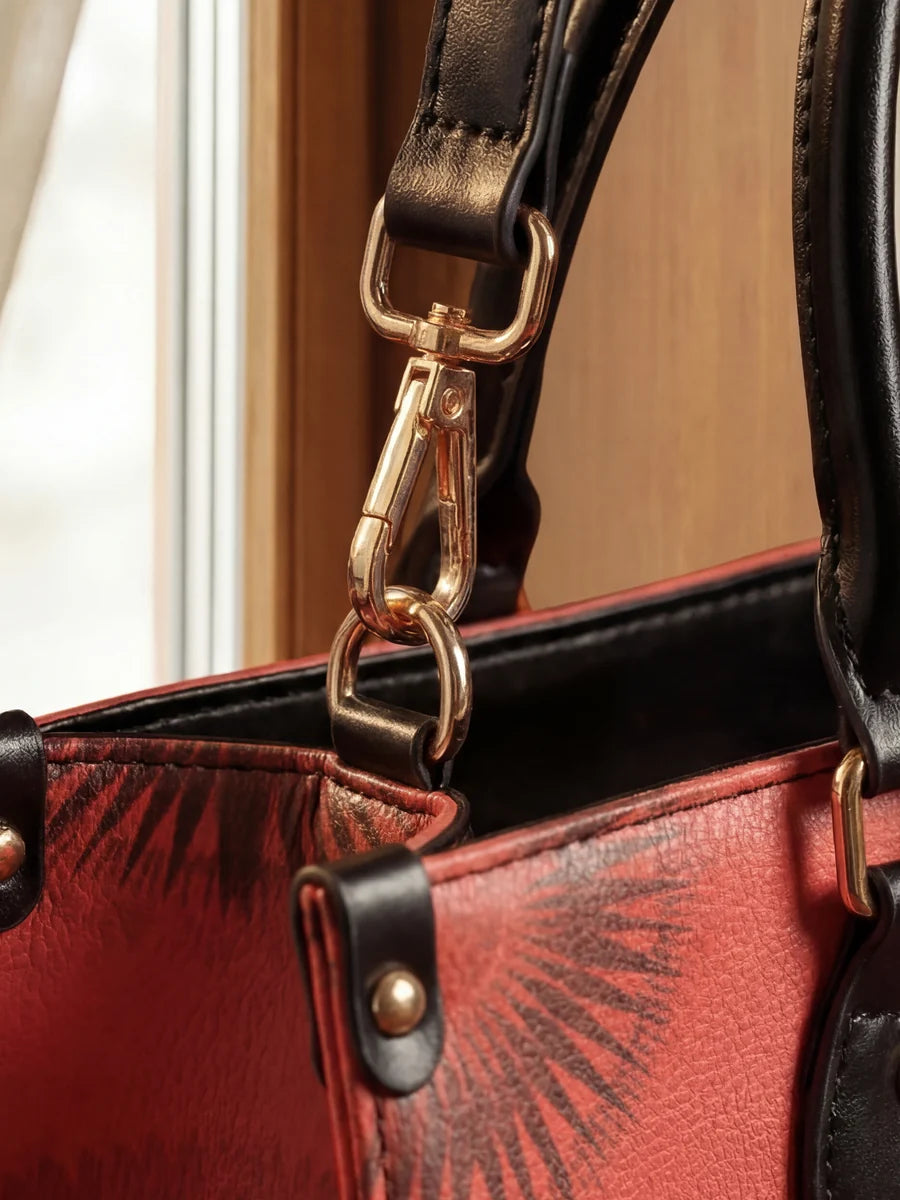 "Tajimom" Leather Handbag