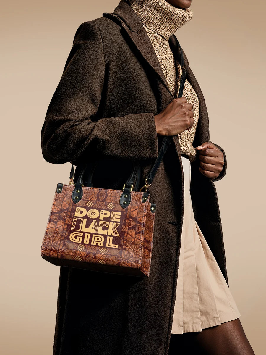 "Dope Black Girl" Leather Handbag