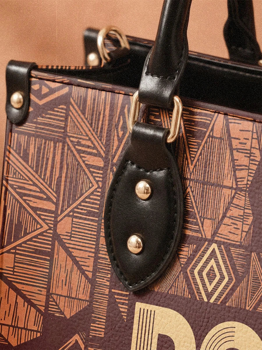 "Dope Black Girl" Leather Handbag