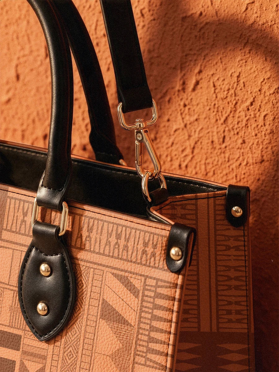 "Dope Black Mom" Leather Handbag