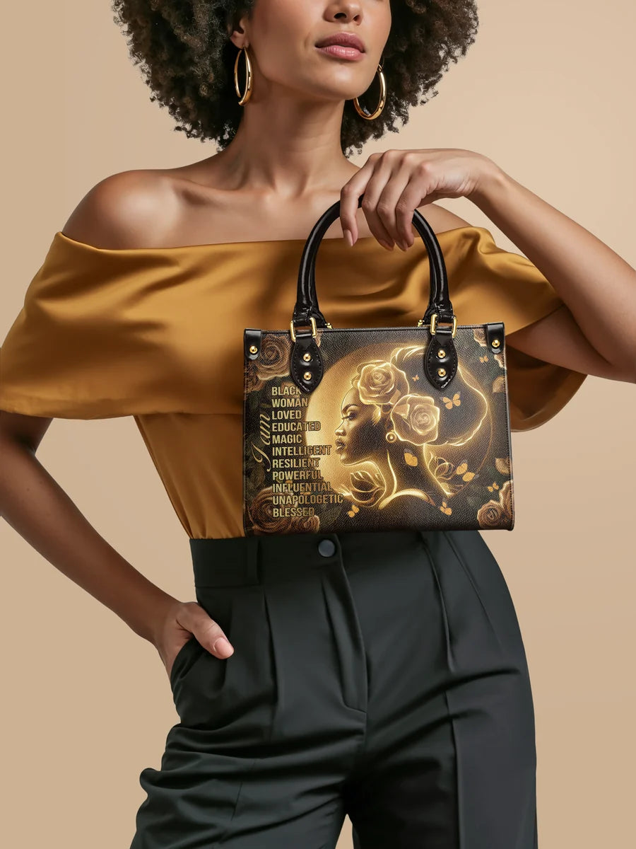 "Lumina" Leather Handbag