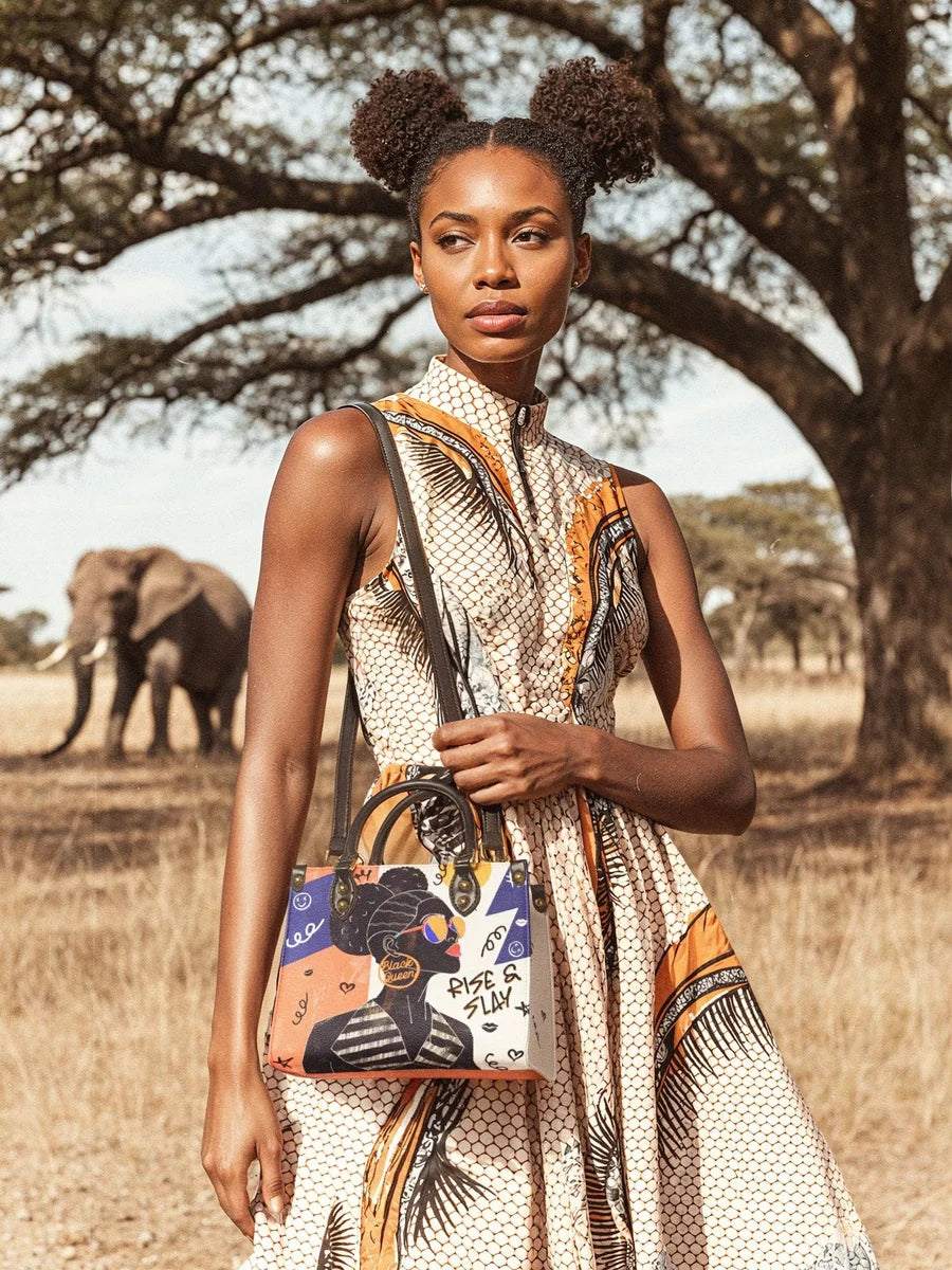 "Sanaa" Salt Pop Leather Handbag