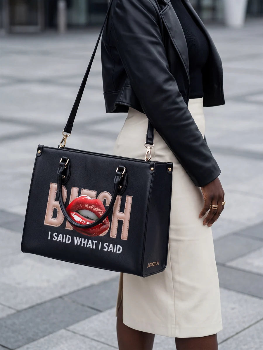 "Teyana" Leather Handbag
